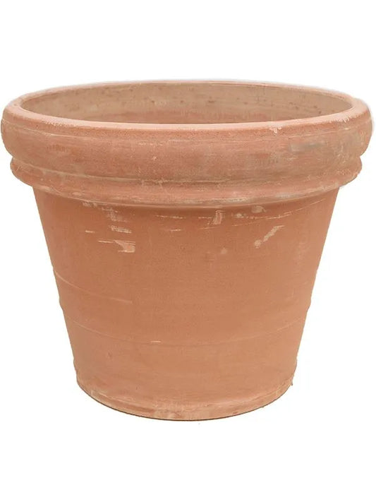 Terra Cotta Plant Pot 49cm Height 52cm Dia Doppio bordo antiques