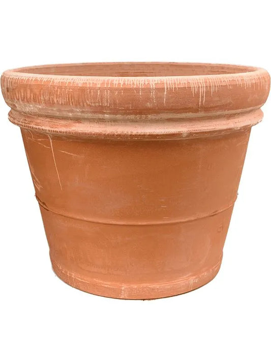 Terra Cotta Plant Pot 58cm Height 70cm Dia Doppio bordo antiques