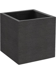Terreno Plant Pot 30cm Height 24cm Dia Cube Earth