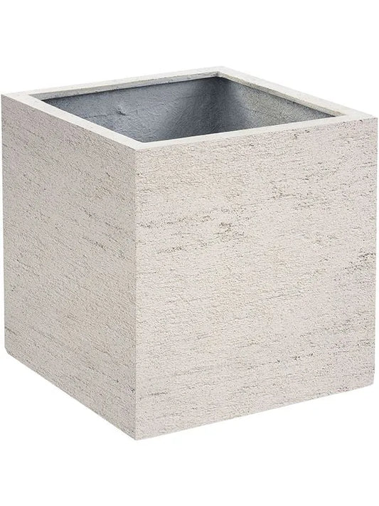 Terreno Plant Pot 40cm Height 32cm Dia Cube Sand