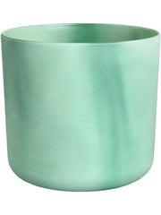 The Ocean Collection Plant Pot 17cm Height 17.5cm Dia Round Pacific Green