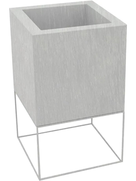 Vela Plant Pot 70cm Height 36cm Dia Basic Cube