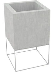 Vela Plant Pot 70cm Height 36cm Dia Basic Cube