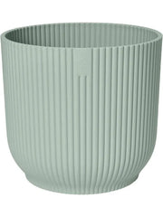 Vibes Fold Plant Pot 10.5cm Height 10.5cm Dia Round Mini Sorbet Green