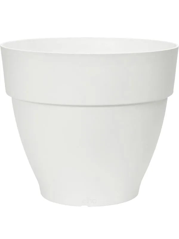 Vibia Plant Pot 17cm Height 19cm Dia Campana Round White