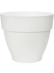 Vibia Plant Pot 17cm Height 19cm Dia Campana Round White