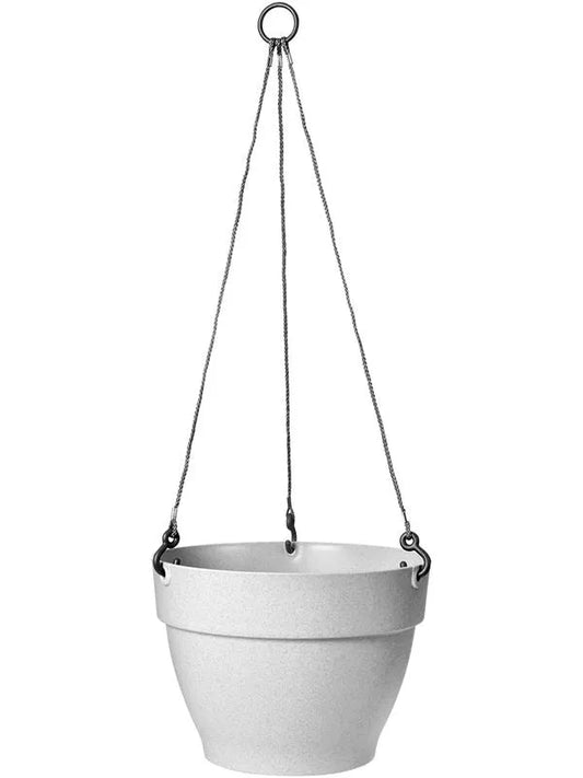 Vibia Plant Pot 18cm Height 25cm Dia Campana Hanging Basket Living Concrete