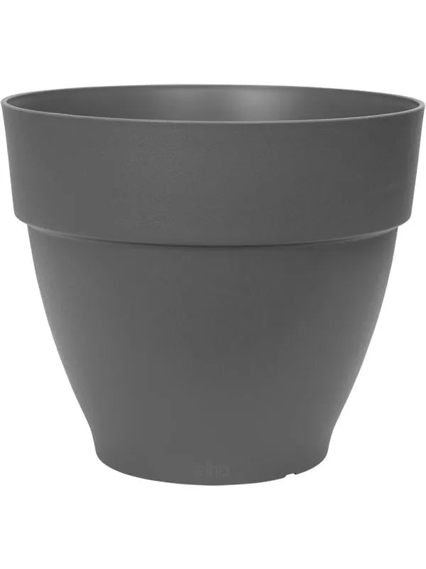 Vibia Plant Pot 56cm Height 40cm Dia Campana Round Anthracite