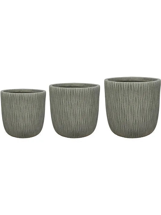 Viggo Plant Pot 35cm Height cm Dia Pot Mint (set of 3)