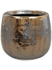 Yvette Plant Pot 7cm Height 6.5cm Dia Pot Gold