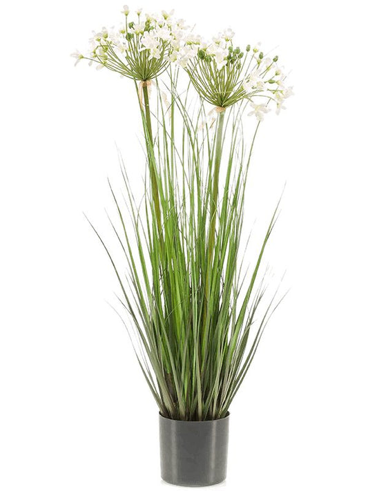 Agapanthus Artificial Plant Premium Faux 80cm Height Artificial Plants