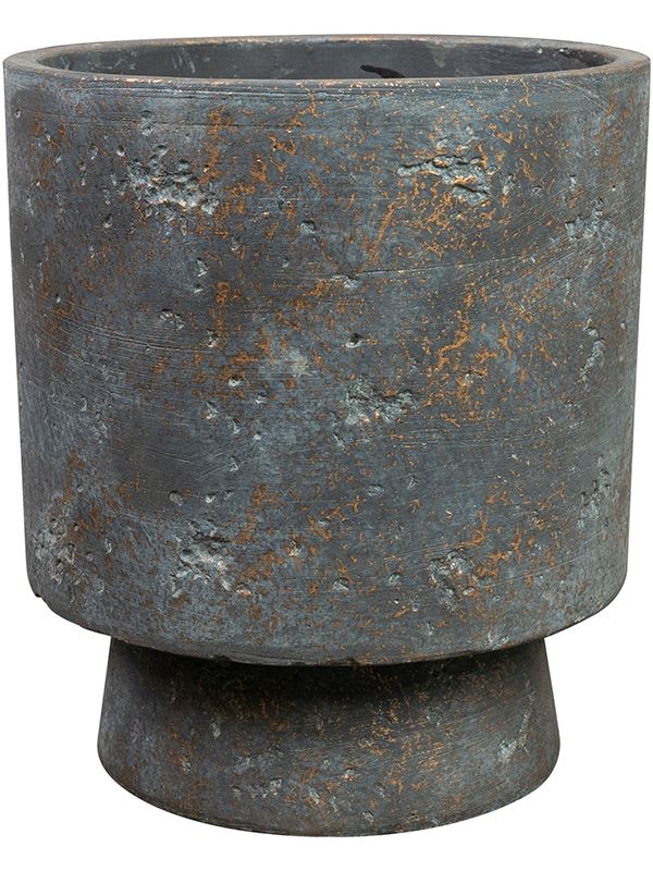 Aily Plant Pot 18cm Height 12cm Dia Pot Anthracite Pots & Planters