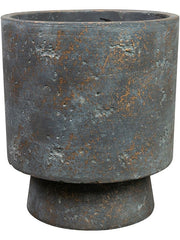 Aily Plant Pot 18cm Height 12cm Dia Pot Anthracite Pots & Planters