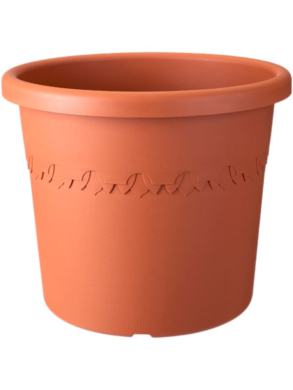 Algarve Plant Pot 21cm Height 18cm Dia Cilindro Terra Pots & Planters