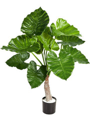 Alocasia Calidora Artificial Plant Premium Faux 80cm Height Artificial Plants