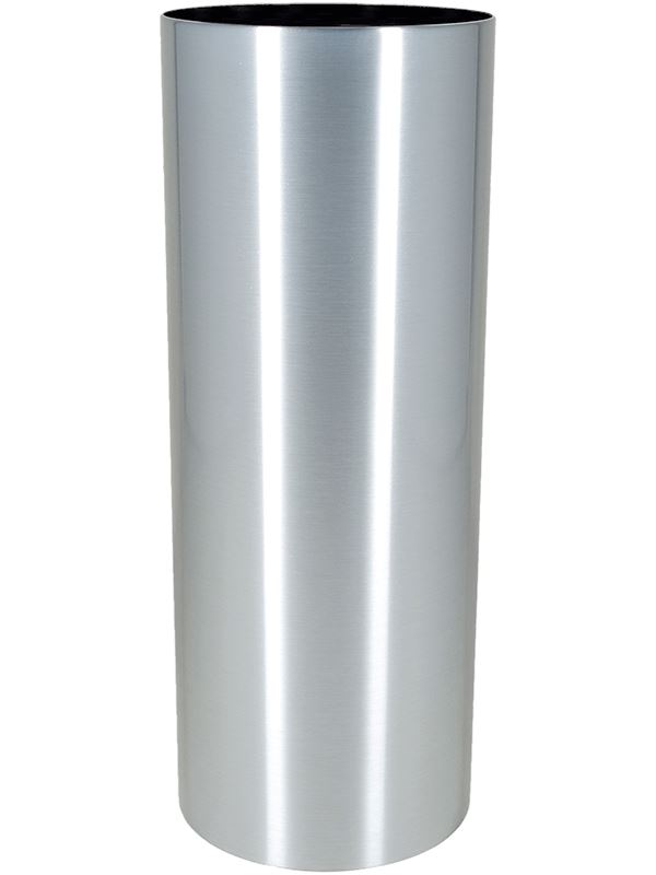 Alure Pilaro Plant Pot 105cm Height 40cm Dia Aluminium brushed lacquered