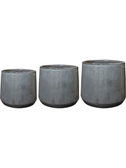 Anouk Plant Pot 32cm Height cm Dia Pot Grey (set of 3) Pots & Planters