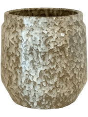 Antes Plant Pot 28cm Height 22cm Dia Pot Reactive Sandy Beige Pots & Planters