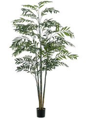 Bamboo Palm Artificial Plant Premium Faux 225cm Height Artificial Plants