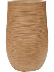 Baq Dune Plant Pot 55cm Height 27cm Dia Partner Brown Beige
