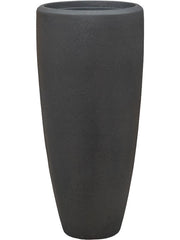 Baq Polystone Plain Plant Pot 70cm Height 24cm Dia Partner Smoke (with liner)