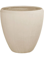 Baq Polystone Plain Plant Pot 80cm Height 71cm Dia Couple Natural