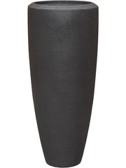Baq Polystone Plain Plant Pot 90cm Height 27cm Dia Partner Smoke (with liner)