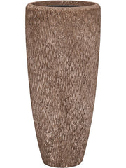 Baq Polystone Rough Plant Pot 70cm Height 24cm Dia Partner Rock (with liner)