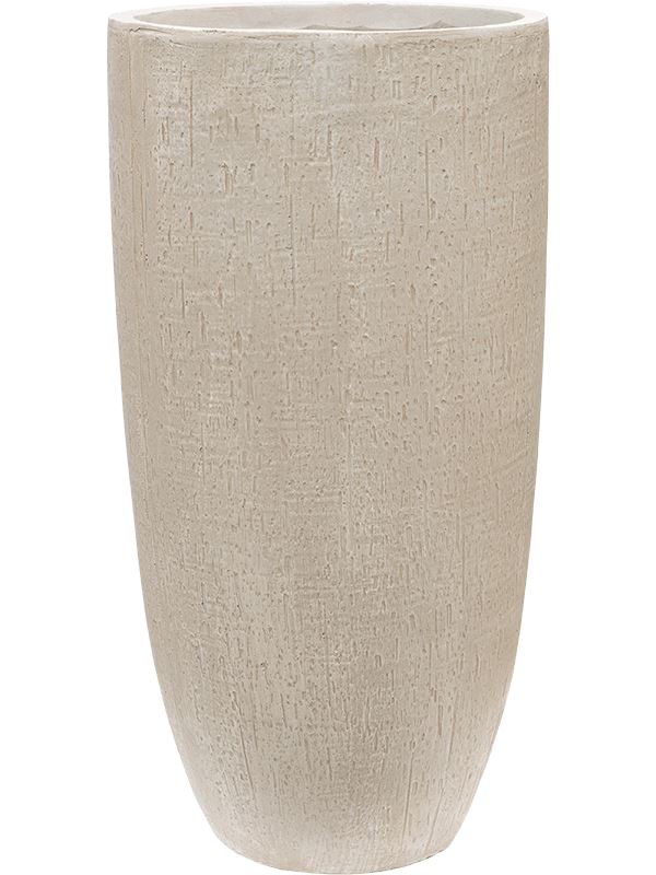 Baq Raindrop Plant Pot 62cm Height 28cm Dia Partner Beige