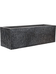 Baq Raindrop Plant Pot 23cm Height 22cm Dia Rectangle Anthracite