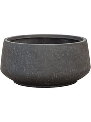 Baq Raindrop Plant Pot 26cm Height 45cm Dia Bowl Anthracite
