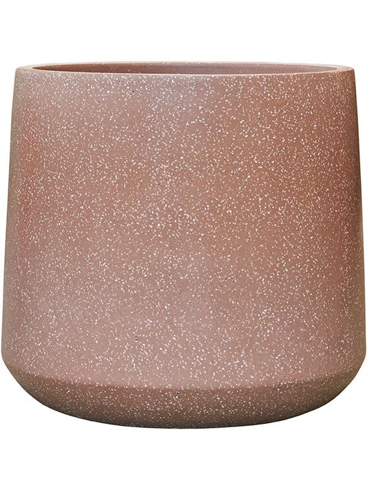 Baq Terrazzo Plant Pot 52cm Height 53cm Dia Darcy Mocha