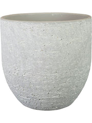 Cas Plant Pot 26cm Height 26cm Dia Pot Cool Grey