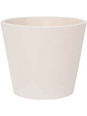 Ceramic Plant Pot 10cm Height 9cm Dia Inez XS Vanilla White Pots & Planters