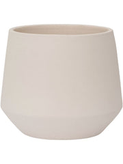 Ceramic Plant Pot 11cm Height 8.5cm Dia Julia XS Vanilla White Pots & Planters