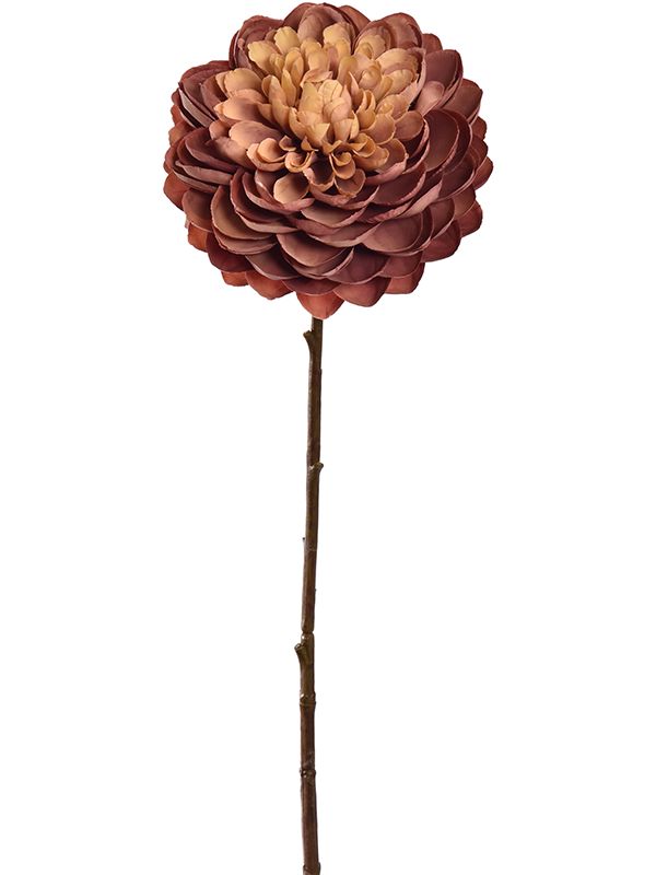 Dahlia Artificial Plant Premium Faux 60cm Height Artificial Plants