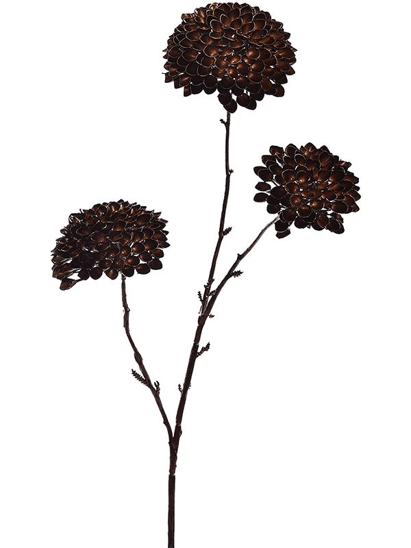 Dahlia Artificial Plant Premium Faux 75cm Height Artificial Plants