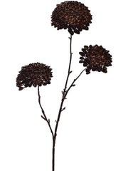 Dahlia Artificial Plant Premium Faux 75cm Height Artificial Plants