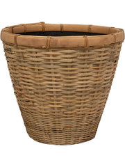 Daina Plant Pot 24cm Height 24cm Dia Pot Bamboo Pots & Planters