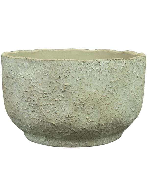 Dave Plant Pot 11cm Height 17cm Dia Bowl Cool Grey