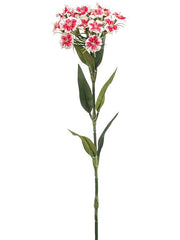 Dianthus Artificial Plant Premium Faux 53cm Height Artificial Plants
