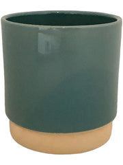 Eno Duo Plant Pot 11cm Height 9cm Dia Pot Dusty Petrol Pots & Planters