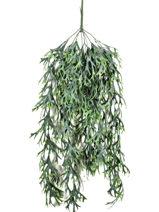 Fern Staghorn Artificial Plant Premium Faux 80cm Height Artificial Plants