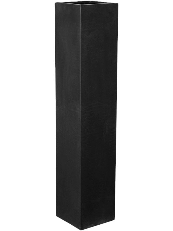 Fiberstone Plant Pot 125cm Height 19cm Dia Yenn M Black