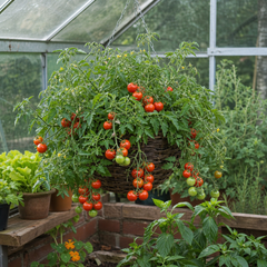 1 Summerlast Tomato Plant, Fresh & Live, Outdoor Garden Ready, Grow Your Own Tomatoes, 2Ltr Root-Ball