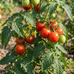 Set of 3 or 6 Large Plants - Tomato Shirley Variety, Ready to Plant in Your Garden
