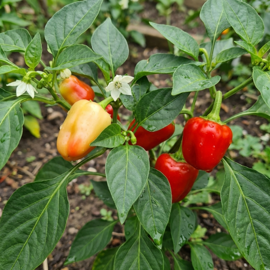 Sweet Pepper Plants - Liberty Belle, Ready to Plant in Your Garden