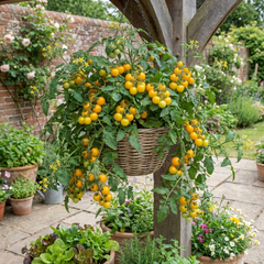 Set of 3 or 6 Large Plants - Tomato Tumbling Tom Yellow, Ready to Plant in Your Garden