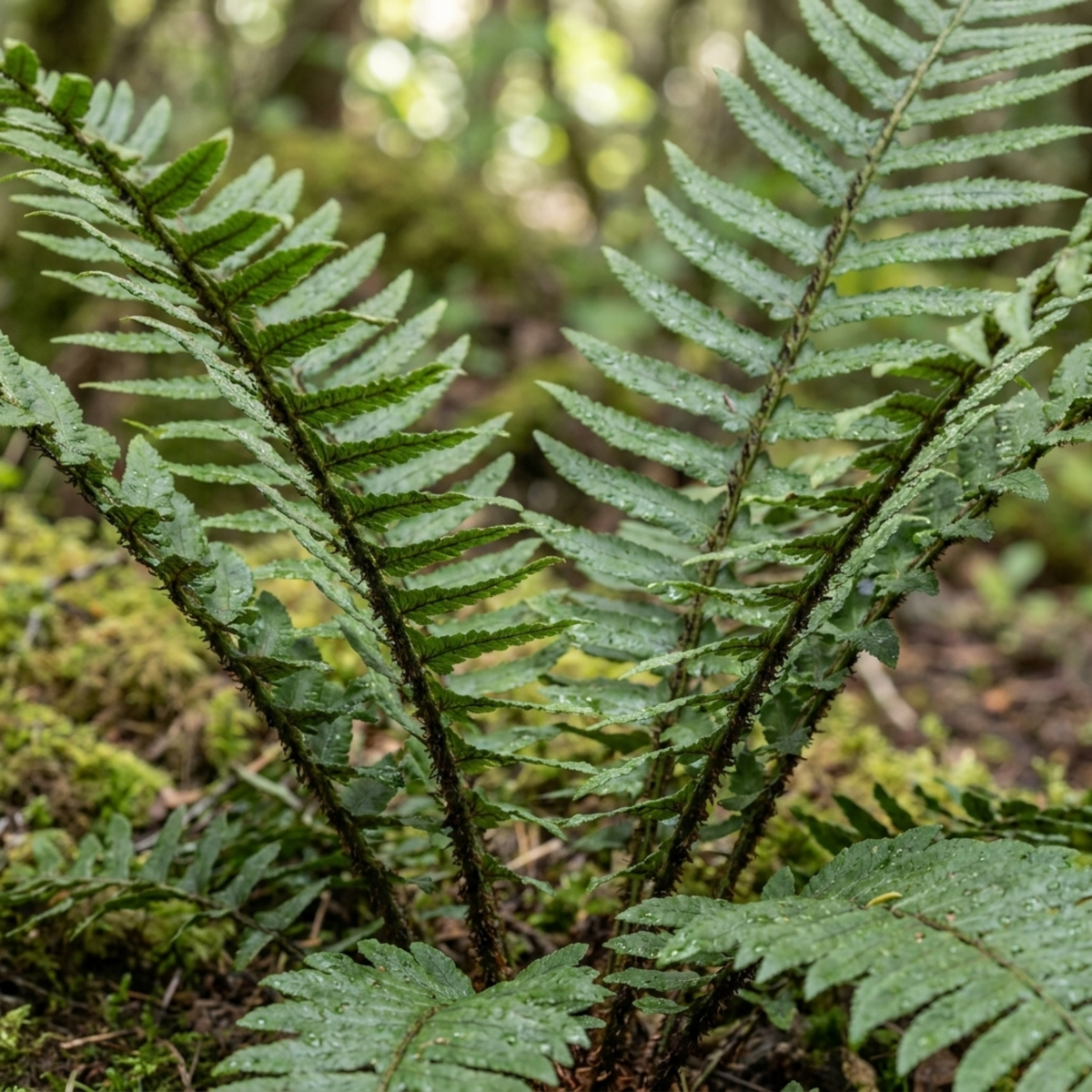 Shield Fern Dryopteris Atrata Hardy Perennial Plants, Outdoor Garden Ready, 1Ltr Root-Ball