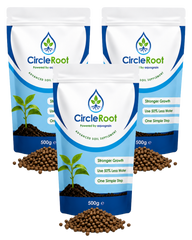 CircleRoot Advanced Soil Enhancer - Use 50% Less Water, 500grm Pouch